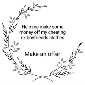 NEED MENS CLOTHES?